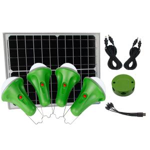 Buy cheap Led Light Solar Power Kit Solar Panel Charge Home Lighting System Power Indoor Kit With 4 Lamps product