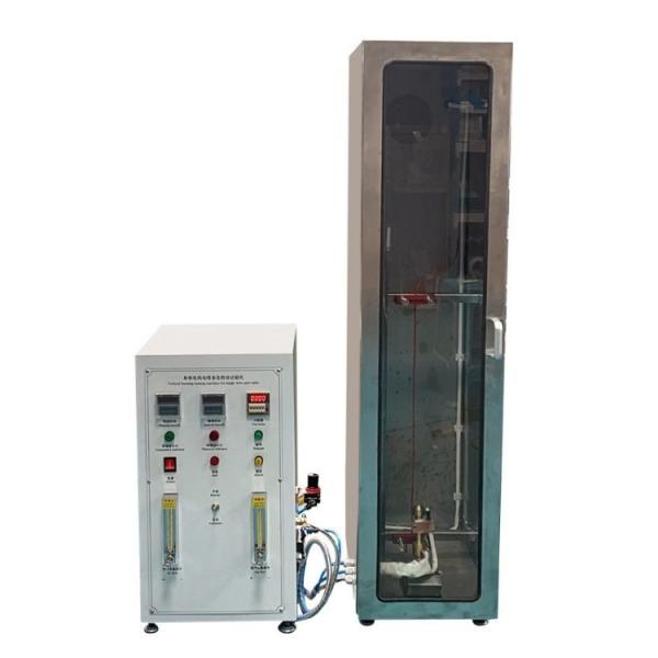Buy cheap Single Wire Cable Vertical Burning Flame Test Chamber Flammability Machine from wholesalers