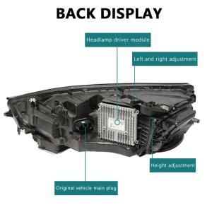 Buy cheap Matrix Headlight Assembly For Audi A7 Modification 2011 To 2018 All LED Old To New Head Front Light Flow Light Steering from wholesalers