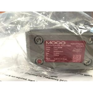China Original Imported German MOOG Electro-Hydraulic Servo Valve with High-Pressure Precise Control and 24V 220V Voltage on sale