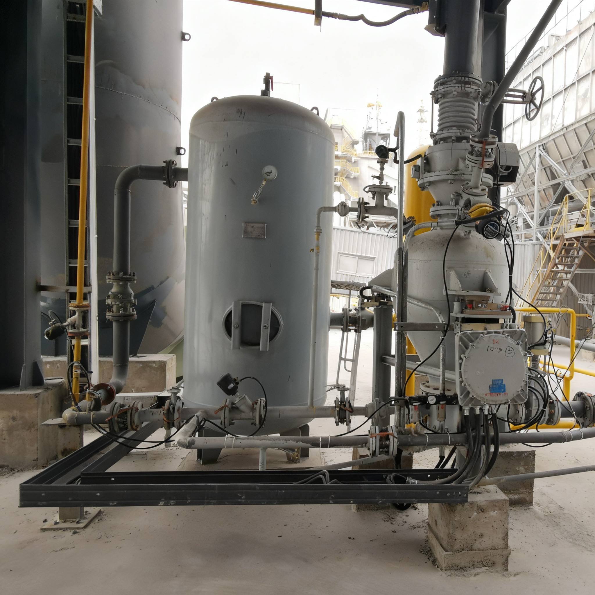 Buy cheap Fly Ash Dense Phase Bin Pump Pneumatic Conveying Silo Pump – Power Plant Pneumatic Conveying Equipment from wholesalers