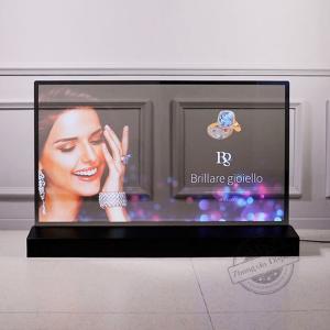43inch Transparent OLED Signage 1 Ms Response Time Technology Integration