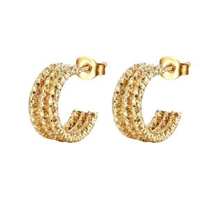 Buy cheap Unisex Full Pave Diamond Earrings Medium Size With Screw Back Fastening Solution from wholesalers