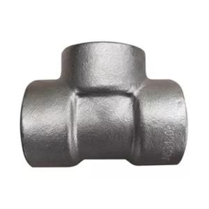 EN10241 SCH160 A515 Threaded Pipe Fittings , Threaded Reducing Tee