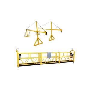 China Painting steel ZLP630 building maintenance unit electric suspended platform on sale