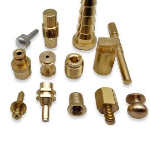 Buy cheap 0.005 Precision CNC Turning Machining Products Lathe Machine Central Machinery Spare Brass Fabrication from wholesalers
