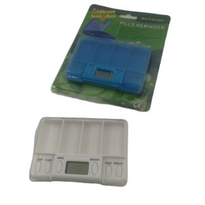 Medication Electronic Pill Box Dispenser With Timer Alarm Digital Smart