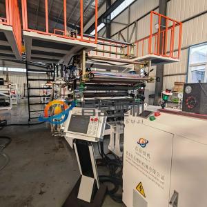 Single Plate Layers Plastic Board Machine with Full Intermeshing Engagement