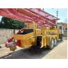 Buy cheap 11.5*2.5*3.2m Used Isuzu Concrete Pump 37M Weight 26500KG Red and Yellow and White Color 37m 42m 48m 52m from wholesalers