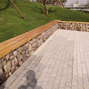 Buy cheap Decorative Welded Stone Fence Galfan Gabion Mesh from wholesalers