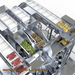 24/32 Head Multihead Weigher Mix Dehydrated Strawberries Pouch Filling Machine