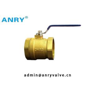 Buy cheap DIN3202 DN25 Threaded Brass Body PTFE Seat Ball Valve from wholesalers