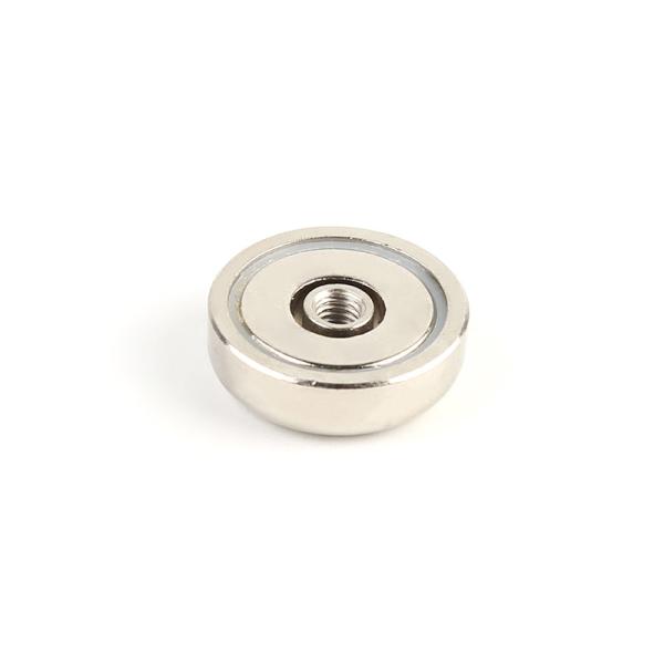 Sintered NdFeB Neodymium Pot Magnet With Swing Swivel Hook