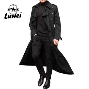 Buy cheap Fashion Chaquetas Windbreaker Erkek Ceket Mens Utility Trench Abrigo Largo Hombre Overcoat Men Jacket from wholesalers