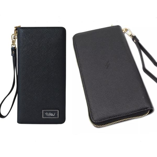 Quality Zipper Closure 5V2A 6000mAh Wallet Power Bank MSDS for sale
