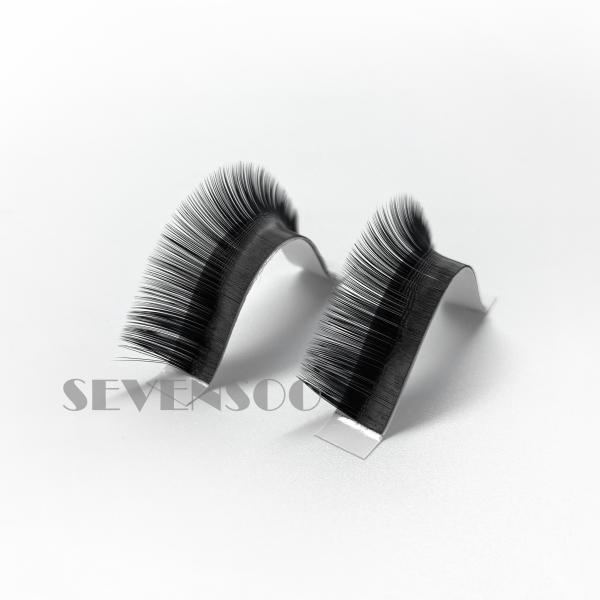 Buy cheap Stable Russian Volume Eyelash Extensions 8 - 17MM Length With OEM / ODM Service from wholesalers