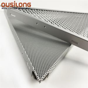 Buy cheap Custom Made Perforation 600*600*600mm Clip In Ceiling from wholesalers