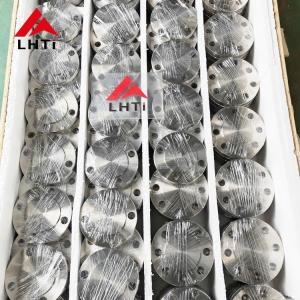 Buy cheap Sandblasting Surface Treatment Titanium Flange For Pipeline from wholesalers