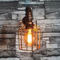 Buy cheap Personality Edison Bulb Wall Lamp Iron Water Pipe Wall Lamp Bulb Oem Odm Service product