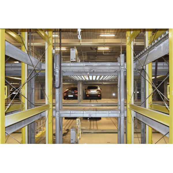 2.2kW Automated Car Parking System With Touch Screen And LED Guidance