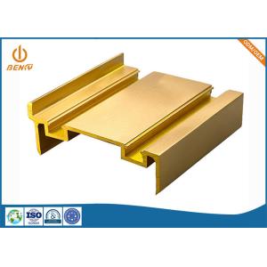 Buy cheap Polished Brass Extrusion Profiles Process Power Amplifier Heat Sink from wholesalers
