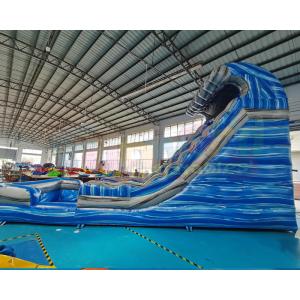Adult Kids Playground Bouncer Inflatable Water Slide With Pool