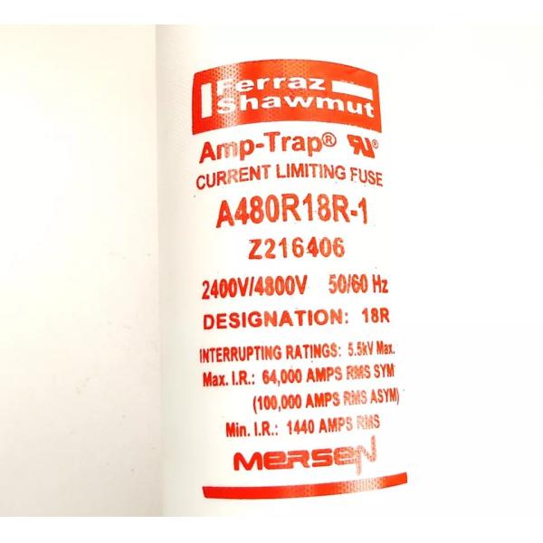 Quality A480R18R-1 4800V 9F60 R-Rated MEDIUM VOLTAGE Fuse Motor Protection fuses for sale