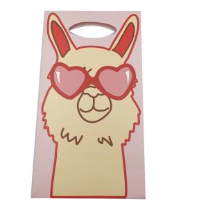 Paper Gift Bag with Window Handle and Colorful Printing Shopping Paper Bag for