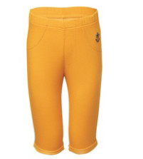 Buy cheap Plain Woven Cotton 95% Spandex 5% Children Dark Yellow Trousers from wholesalers