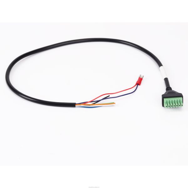 Quality PVC Insulated Wire Harness with Terminal Block for Electronic Applications Custom Length and 100% Testing Inspection for sale