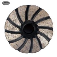 Buy cheap 60 Mm High Quality Emery Diamond Grinding Plate Wheel For Concrete Brick Floor product