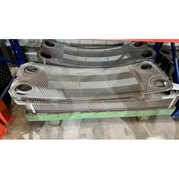 Buy cheap Herringbone Pattern New Gasketed Heat Exchanger Plates With Glued Plate Connection from wholesalers
