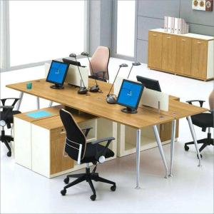 Buy cheap 2018 Customized Modern office desk wooden white office table from wholesalers