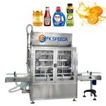 Buy cheap Fully Automatic Electric Driven Liquid Filling Machine for Small Juicer Filling Line from wholesalers