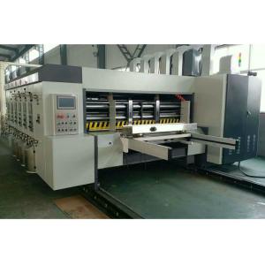 Buy cheap Low Noise Corrugated Box Die Cutting Machine , Electric Flexo Printer Slotter Die Cutter from wholesalers