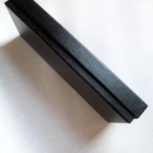 Biodegradable Black 450gsm Electronics Packing Boxes For Neck Tie