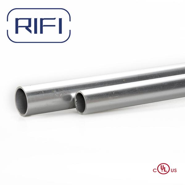 Quality Silver 2 Inch Metal Conduit Custom Electrical Metallic Tubing Conduit for sale