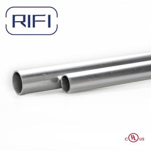 Buy cheap Silver 2 Inch Metal Conduit Custom Electrical Metallic Tubing Conduit from wholesalers