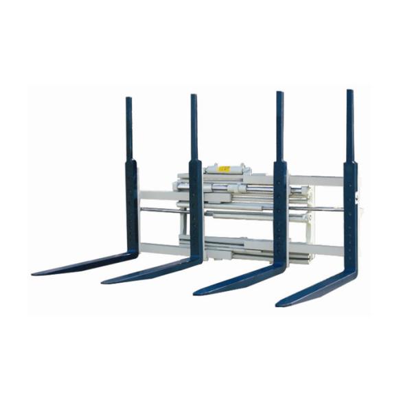 Buy cheap Clamp Forklift Double Pallet Handler Attachment 915x80x45mm Fork from wholesalers