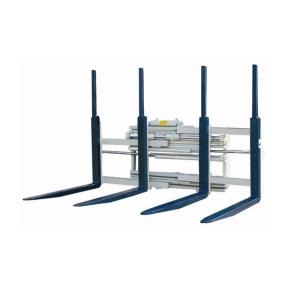 Buy cheap Clamp Forklift Double Pallet Handler Attachment 915x80x45mm Fork from wholesalers