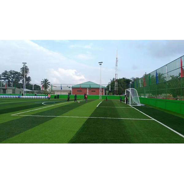 Buy cheap Non-infill Grass Artificial Football Pitches For School from wholesalers