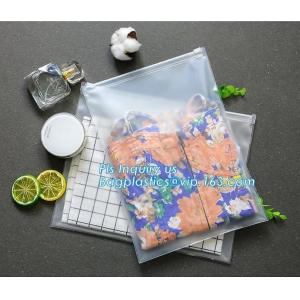 Buy cheap Flat Pouch Bag Type Clear PVC Plastic Slider Zip lockkk bag, swimwear packaging eva bags,slider zipper bags for towel, slid from wholesalers