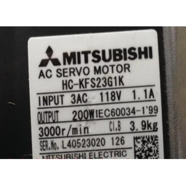 Buy cheap HC-KFS23G1K Mitsubishi 118v Input Power Insulating Material Motor from wholesalers