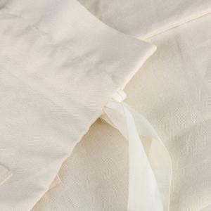 Buy cheap Custom Design Drawstring Cosmetic Packaging Bag pouch With Fabric Label from wholesalers