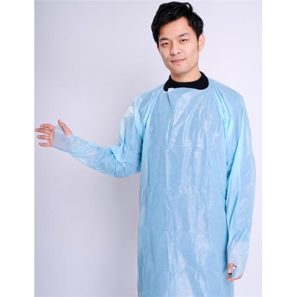Buy cheap Anti Virus Protective Clothing Aprons , Disposable Plastic Aprons With Sleeves from wholesalers
