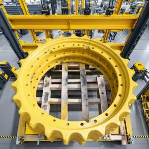 Buy cheap TD25 Bulldozer Segment 1211907H1 Dozer TD25 Drive Sprocket Rim for Machinery Repair Shops from wholesalers