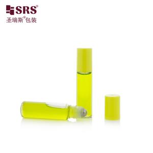 Buy cheap PET-10ML Plastic PET Clear Glossy Surface Roll On Bottle Applicator Container Packaging With Steel Ball Massage from wholesalers