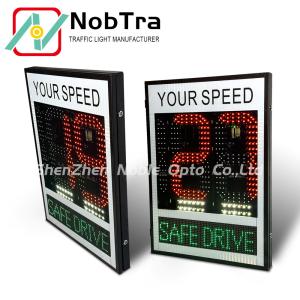 12VDC Traffic Warning Radar Sign With YOUR SPEED