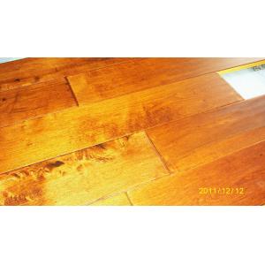 Maple Solid Flooring handscraped and Distressed Surface