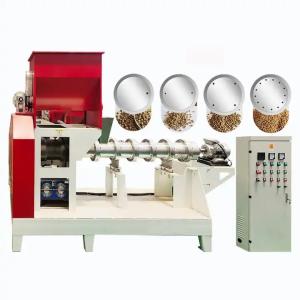 Buy cheap Small Scale Fish Food Pellet Machine Diesel Engine Manual Model from wholesalers